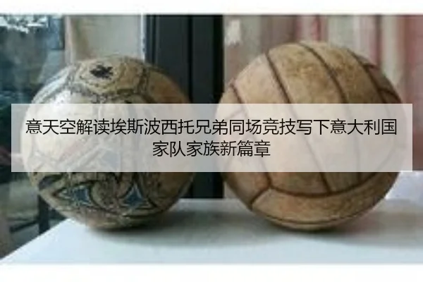意天空解读埃斯波西托兄弟同场竞技写下意大利国家队家族新篇章 | BSports